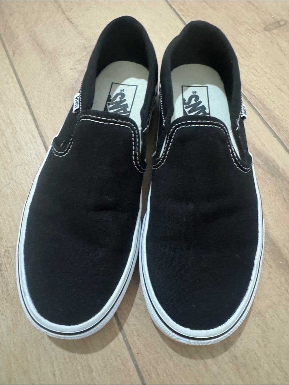 Vans Classic Slip-On Women’s Shoes in Black Size 6